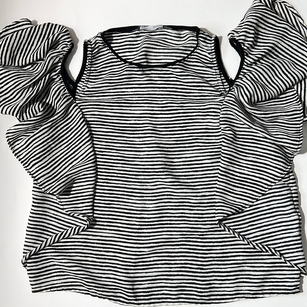 Zara Cold Shoulder Top